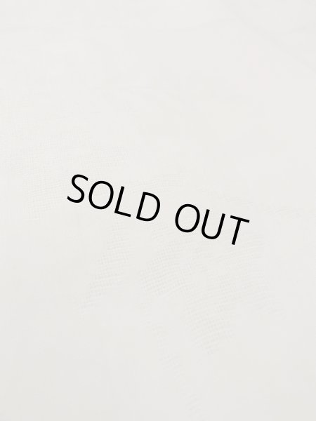 Photo10: O0124G Vintage Japanese kimono   Off White JUBAN undergarment for women / Linen. Leaf Pink pattern  (Grade C) (10)