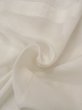 Photo11: O0124G Vintage Japanese kimono   Off White JUBAN undergarment for women / Linen. Leaf Pink pattern  (Grade C) (11)