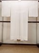 Photo2: O0124H Vintage Japanese kimono   Off White JUBAN undergarment for women / Silk. Stripes   (Grade B) (2)