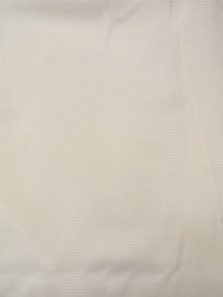 Photo3: O0124H Vintage Japanese kimono   Off White JUBAN undergarment for women / Silk. Stripes   (Grade B) (3)