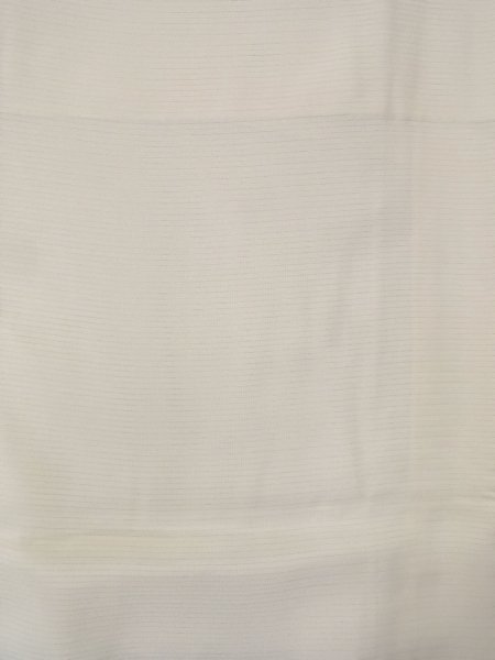Photo4: O0124H Vintage Japanese kimono   Off White JUBAN undergarment for women / Silk. Stripes   (Grade B) (4)