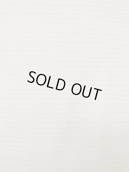 Photo6: O0124H Vintage Japanese kimono   Off White JUBAN undergarment for women / Silk. Stripes   (Grade B) (6)