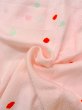 Photo11: Mint O0124K Vintage Japanese kimono  Pale Pink JUBAN undergarment for women / Silk. Dot,   (Grade A) (11)
