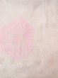 Photo3: O0124L Vintage Japanese kimono  Pale Pink JUBAN undergarment for women / Silk. Flower,   (Grade B) (3)