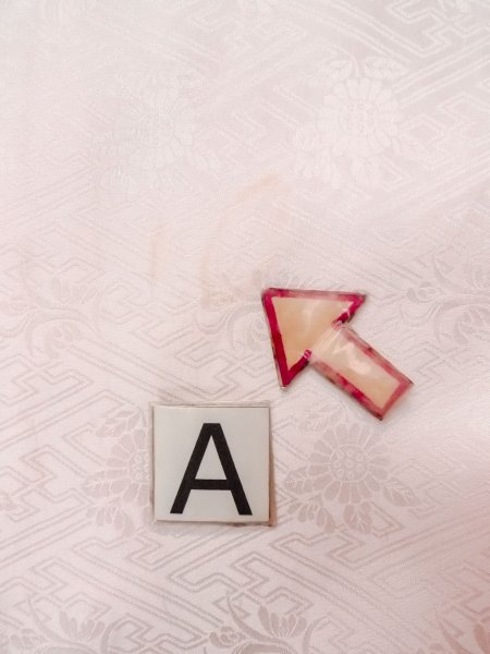 Photo14: O0124L Vintage Japanese kimono  Pale Pink JUBAN undergarment for women / Silk. Flower,   (Grade B) (14)