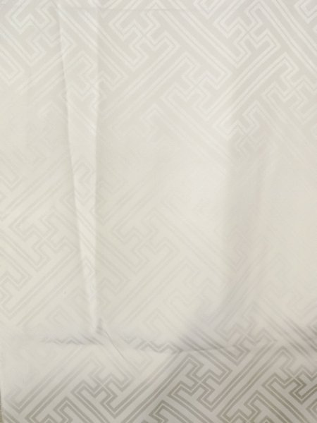Photo4: Mint O0124M Vintage Japanese kimono   Off White JUBAN undergarment for women / Silk.    (Grade A) (4)