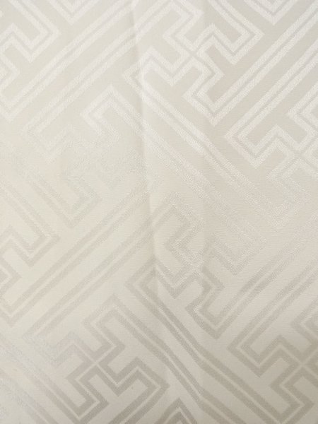 Photo5: Mint O0124M Vintage Japanese kimono   Off White JUBAN undergarment for women / Silk.    (Grade A) (5)