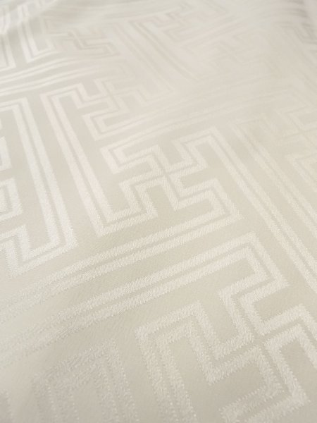 Photo8: Mint O0124M Vintage Japanese kimono   Off White JUBAN undergarment for women / Silk.    (Grade A) (8)