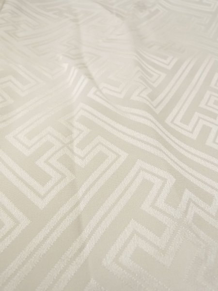 Photo10: Mint O0124M Vintage Japanese kimono   Off White JUBAN undergarment for women / Silk.    (Grade A) (10)