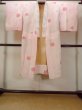 Photo1: O0124P Vintage Japanese kimono  Pale Pink JUBAN undergarment for women / Silk. Chrysanthemum,   (Grade C) (1)
