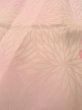 Photo9: O0124P Vintage Japanese kimono  Pale Pink JUBAN undergarment for women / Silk. Chrysanthemum,   (Grade C) (9)