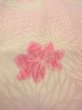 Photo10: O0124P Vintage Japanese kimono  Pale Pink JUBAN undergarment for women / Silk. Chrysanthemum,   (Grade C) (10)