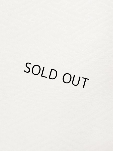 Photo7: O0124Q Vintage Japanese kimono   Ivory JUBAN undergarment for women / Silk.    (Grade B) (7)