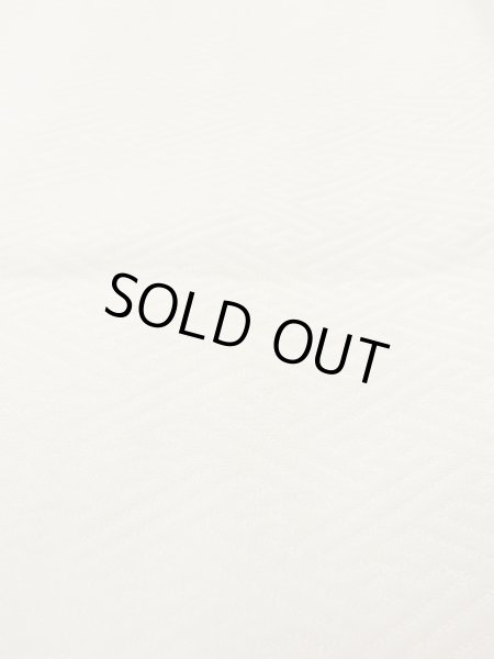 Photo9: O0124Q Vintage Japanese kimono   Ivory JUBAN undergarment for women / Silk.    (Grade B) (9)