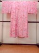 Photo2: O0124R Vintage Japanese kimono  Light Pink JUBAN undergarment for women / Silk. People   (Grade C) (2)