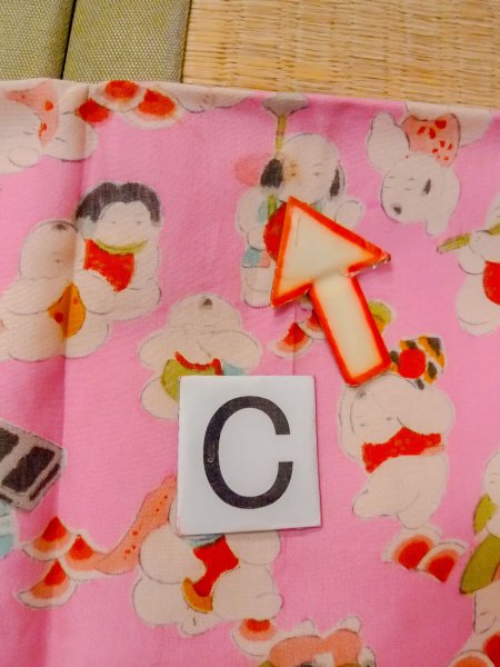 Photo16: O0124R Vintage Japanese kimono  Light Pink JUBAN undergarment for women / Silk. People   (Grade C) (16)