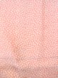Photo4: O0124S Vintage Japanese kimono  Pale Coral JUBAN undergarment for women / Silk.  Bell pattern  (Grade B) (4)