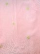 Photo3: O0124T Vintage Japanese kimono  Pale Pink JUBAN undergarment for women / Silk. Dot,   (Grade B) (3)