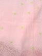 Photo4: O0124T Vintage Japanese kimono  Pale Pink JUBAN undergarment for women / Silk. Dot,   (Grade B) (4)