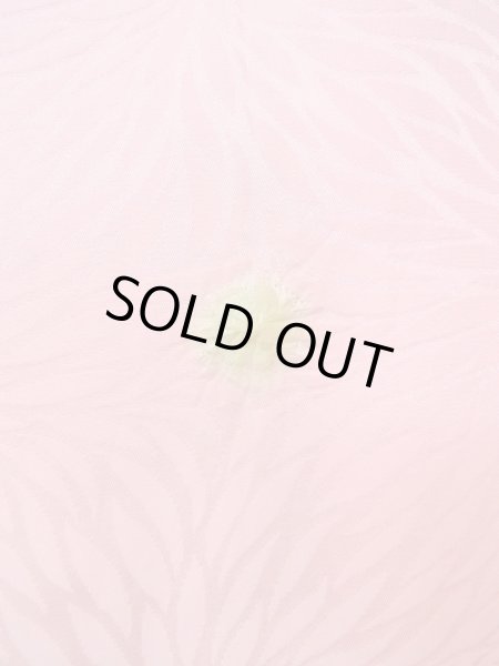 Photo7: O0124T Vintage Japanese kimono  Pale Pink JUBAN undergarment for women / Silk. Dot,   (Grade B) (7)