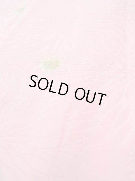 Photo8: O0124T Vintage Japanese kimono  Pale Pink JUBAN undergarment for women / Silk. Dot,   (Grade B) (8)