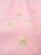 Photo9: O0124T Vintage Japanese kimono  Pale Pink JUBAN undergarment for women / Silk. Dot,   (Grade B) (9)