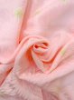 Photo12: O0124T Vintage Japanese kimono  Pale Pink JUBAN undergarment for women / Silk. Dot,   (Grade B) (12)
