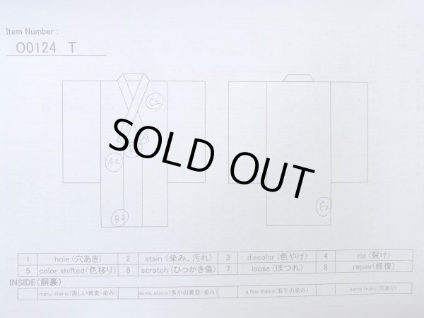 Photo13: O0124T Vintage Japanese kimono  Pale Pink JUBAN undergarment for women / Silk. Dot,   (Grade B) (13)