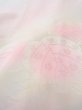 Photo7: O0124U Vintage Japanese kimono  Pale Pink JUBAN undergarment for women / Silk. Flower,   (Grade D) (7)