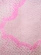 Photo5: O0124V Vintage Japanese kimono  Pale Pink JUBAN undergarment for women / Silk. Flower,   (Grade C) (5)