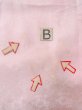 Photo15: O0124V Vintage Japanese kimono  Pale Pink JUBAN undergarment for women / Silk. Flower,   (Grade C) (15)