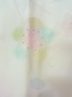 Photo7: O0124W Vintage Japanese kimono  Shiny Ivory JUBAN undergarment for women / Silk. Flower,   (Grade B) (7)