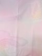 Photo3: O0124Y Vintage Japanese kimono  Pale Pink JUBAN undergarment for women / Silk. Crane,   (Grade B) (3)