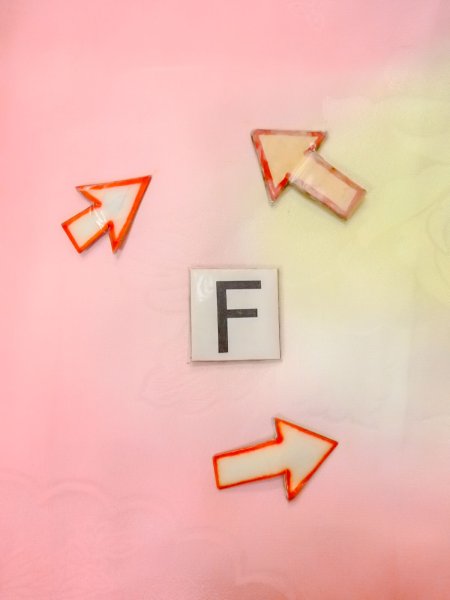 Photo19: O0124Z Vintage Japanese kimono  Light Coral JUBAN undergarment for women / Silk. Flower,   (Grade C) (19)