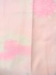 Photo4: O0125B Vintage Japanese kimono  Pale Pink JUBAN undergarment for women / Silk. Chrysanthemum,   (Grade B) (4)