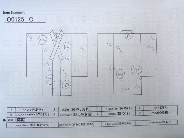 Photo13: O0125C Vintage Japanese kimono  Pale Pink JUBAN undergarment for women / Silk. Chrysanthemum,   (Grade C) (13)