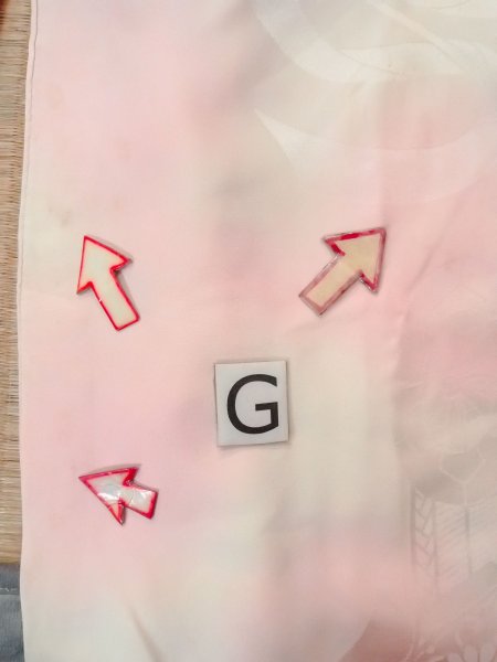 Photo20: O0125C Vintage Japanese kimono  Pale Pink JUBAN undergarment for women / Silk. Chrysanthemum,   (Grade C) (20)