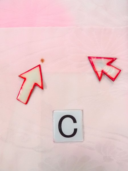 Photo16: O0125D Vintage Japanese kimono  Pale Pink JUBAN undergarment for women / Silk. Chrysanthemum,   (Grade B) (16)