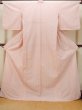 Photo1: Mint O0125E Vintage Japanese kimono   White HITOE unlined for women / Synthetic. Hemp leaf   (Grade A) (1)