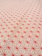 Photo8: Mint O0125E Vintage Japanese kimono   White HITOE unlined for women / Synthetic. Hemp leaf   (Grade A) (8)
