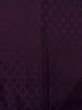 Photo3: O0131C Vintage Japanese kimono  Dark Purple MICHIYUKI outer coat for women / Silk.    (Grade D) (3)