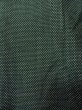 Photo6: Mint O0131E Vintage Japanese kimono  Grayish Green MICHIYUKI outer coat for women / Silk. Dot,   (Grade A) (6)