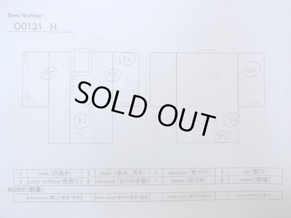 Photo13: O0131H Vintage Japanese kimono Pale Grayish Pink DOCHUGI outer coat for women / Silk. Stripes   (Grade D) (13)