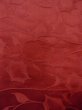 Photo7: O0131Q Vintage Japanese kimono   Dark Red MICHIYUKI outer coat for women / Silk. Flower,   (Grade B) (7)
