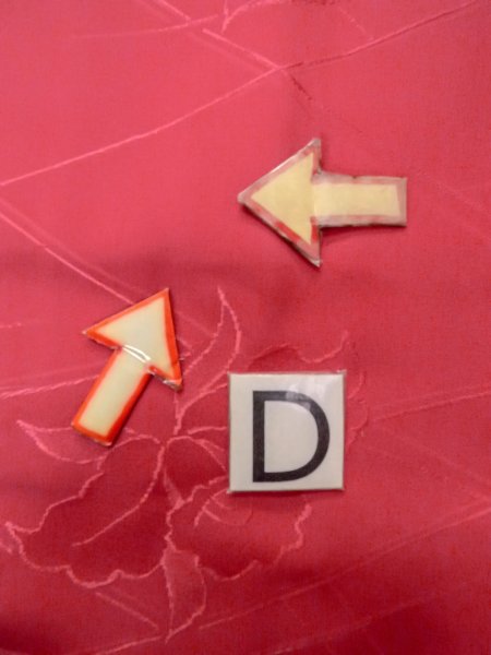 Photo17: O0131T Vintage Japanese kimono  Shiny Red MICHIYUKI outer coat for women / Silk. Flower,   (Grade B) (17)