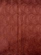 Photo4: O0131U Vintage Japanese kimono  Light Brown MICHIYUKI outer coat for women / Silk. Tortoise-shell pattern(Hexagonal pattern),   (Grade B) (4)