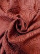 Photo13: O0131U Vintage Japanese kimono  Light Brown MICHIYUKI outer coat for women / Silk. Tortoise-shell pattern(Hexagonal pattern),   (Grade B) (13)