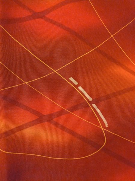 Photo5: Mint O0131V Vintage Japanese kimono   Brown MICHIYUKI outer coat for women / Silk. Line,   (Grade A) (5)