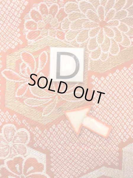 Photo14: O0207E Vintage Japanese Kimono   Orange HANHABA OBI half width sash SAKURA cherry blossom Silk. (Grade C) (14)