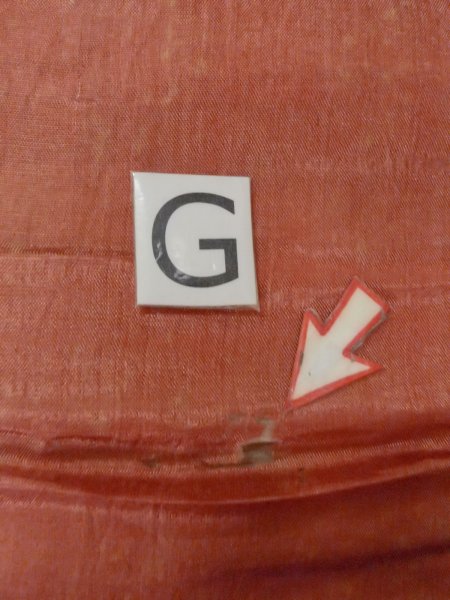 Photo17: O0207L Vintage Japanese Kimono  Brownish Gray HANHABA OBI half width sash Chrysanthemum Silk. (Grade D) (17)